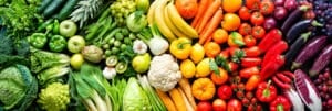 Frutas y vegetales